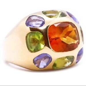 Chanel Baroque vintage Ring- Rare, vintage. 18K yellow gold